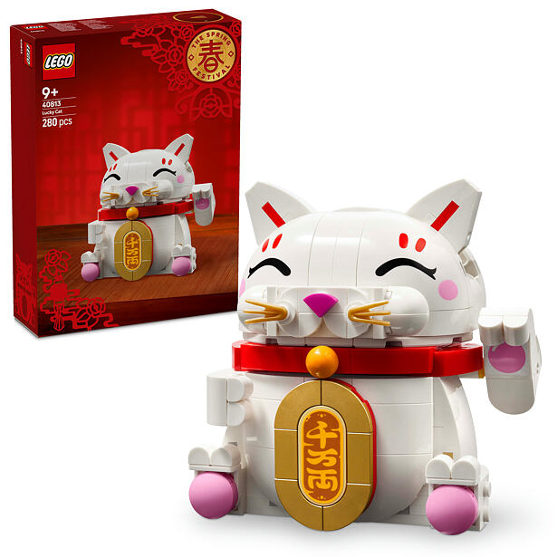 LEGO® Iconic 40813 Kočka pro štěstí
