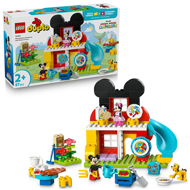 LEGO® DUPLO® 10465 Mickeyho klubík, Minnie a Pluto