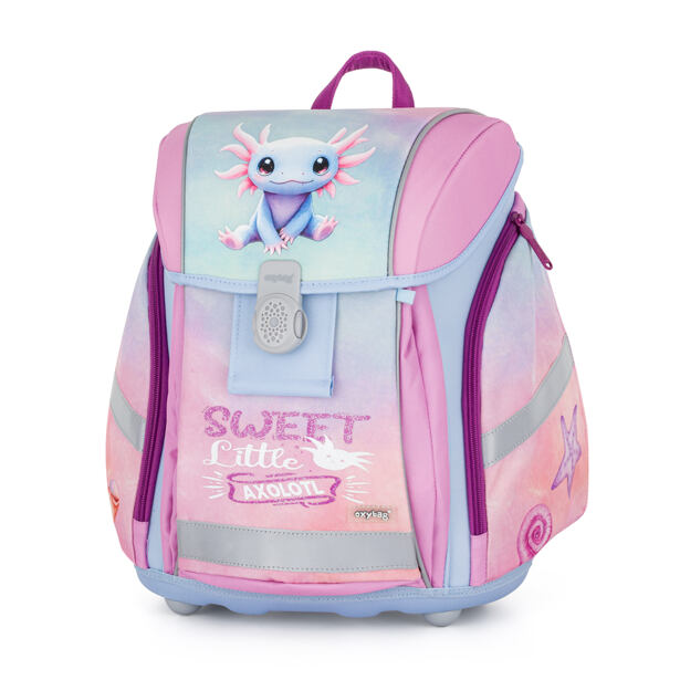 Oxybag Školní batoh PREMIUM LIGHT Axolotl