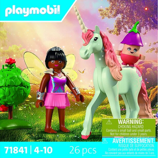 Playmobil Sběratelský jednorožec Nebeská růže s vílou