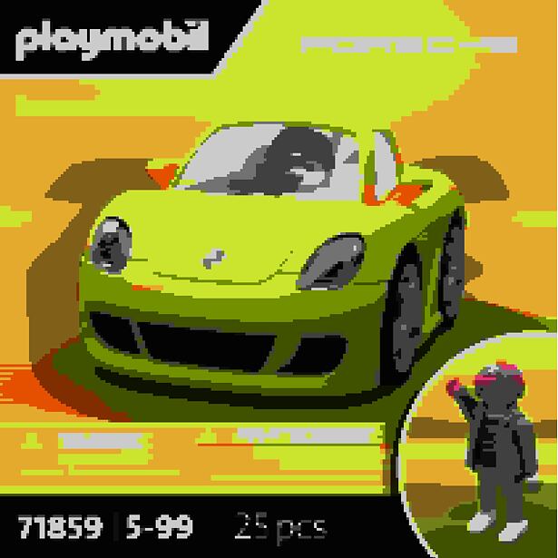 Playmobil X Porsche Carrera GT