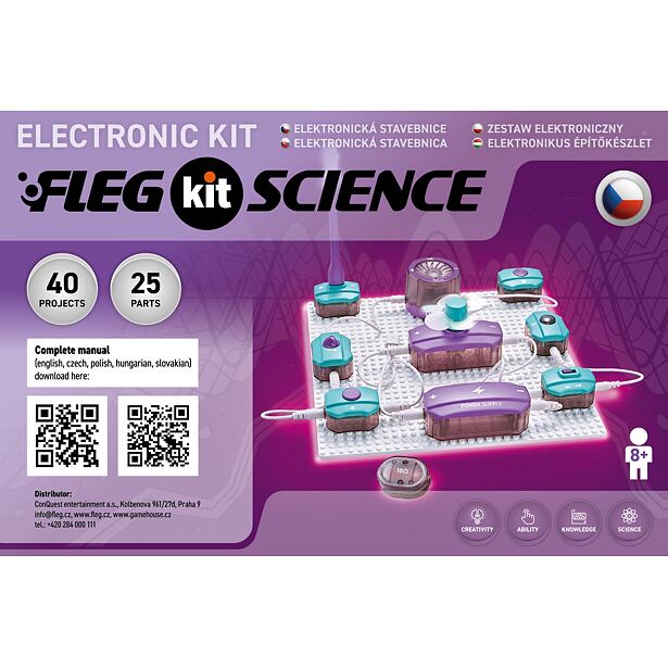 Fleg Stavebnice Science