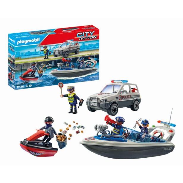 Playmobil Policejní akce na vodě