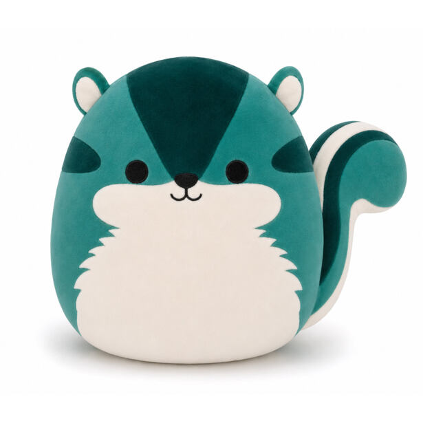 SQUISHMALLOWS Smaragdově zelený čipmank - Batiste, 30 cm