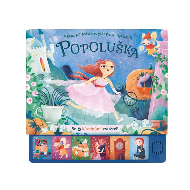 Albi Kniha Pop-up Popelka SK