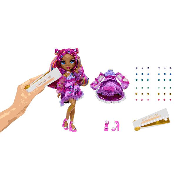 Rainbow High Be Dazzling Fashion panenka - Noemie Violette (Purple)