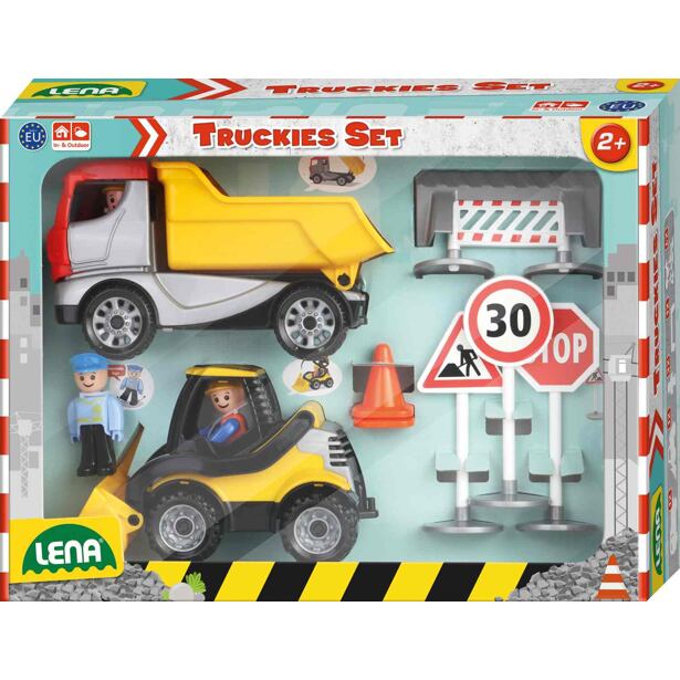 Lena Truckies Stavební sada, dárkové balení
