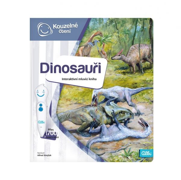 Albi Kouzelné čtení Kniha Dinosauři
