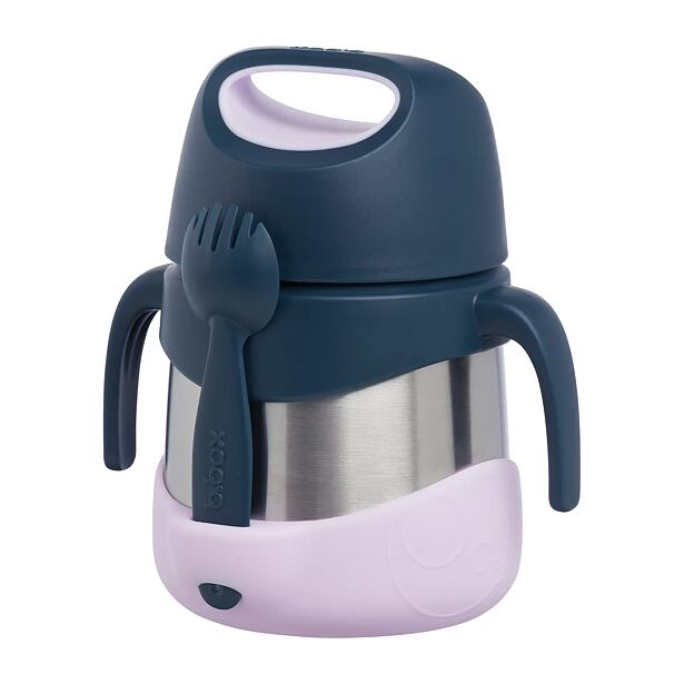 b.box Termoska na jídlo 335 ml - indigo/růžová