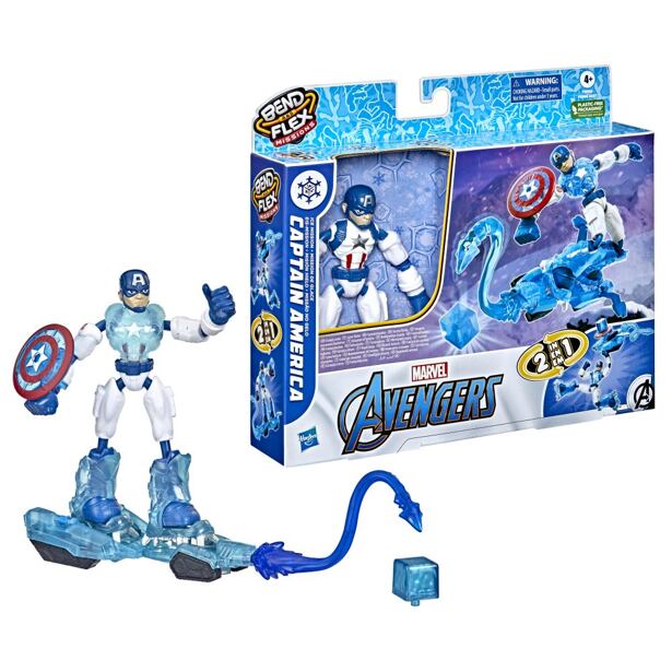 Hasbro Avengers Bend and Flex Figurky mise, 2 druhy