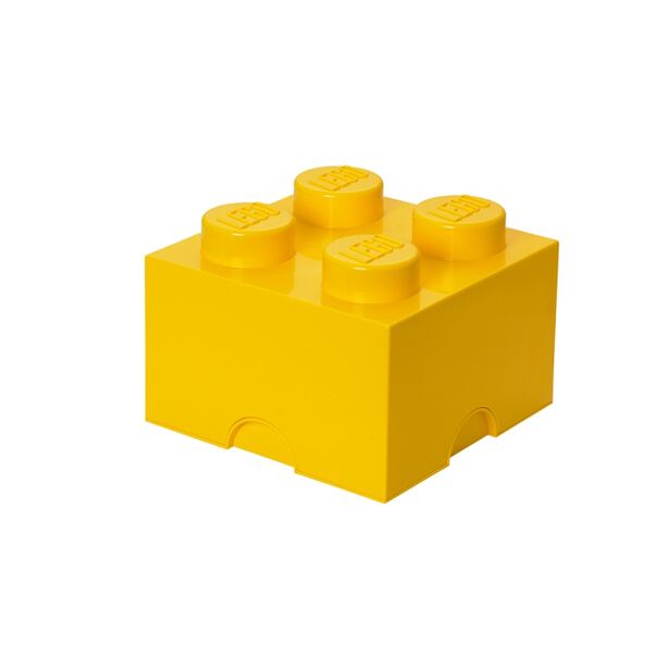 LEGO Úložný box 4 žlutý