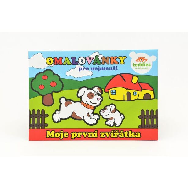 TEDDIES Omalovánky Moje první zvířátka