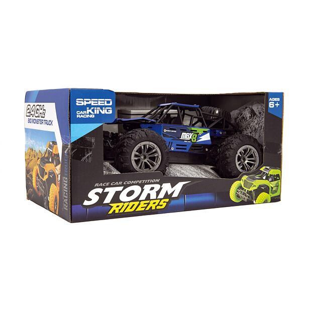 Teddies Auto RC buggy terénní modré 22 cm