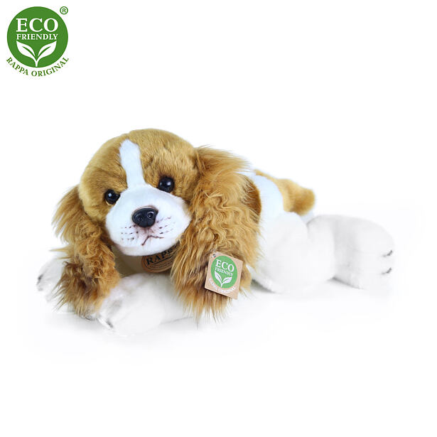 Rappa Plyšový pes Kavalír King Charles španěl ležící 30 cm ECO-FRIENDLY