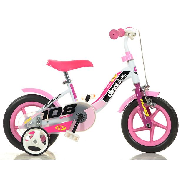 DINO Bikes Dětské kolo 10" s přední brzdou Girl 2017