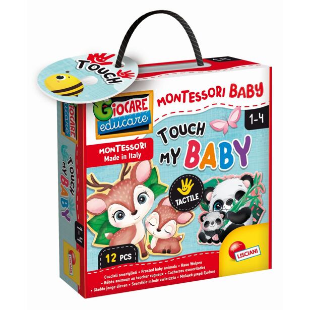 Lisciani Montessori Baby Touch - Maminka a mláďě