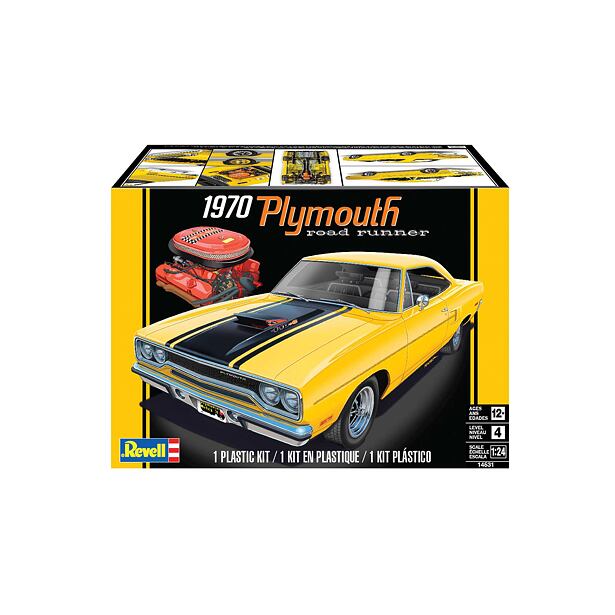 Revell Plastic ModelKit MONOGRAM Auto 1970 Plymouth Roadrunner (1:24)
