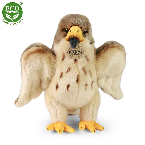 Rappa Plyšový pták sokol 27 cm ECO-FRIENDLY