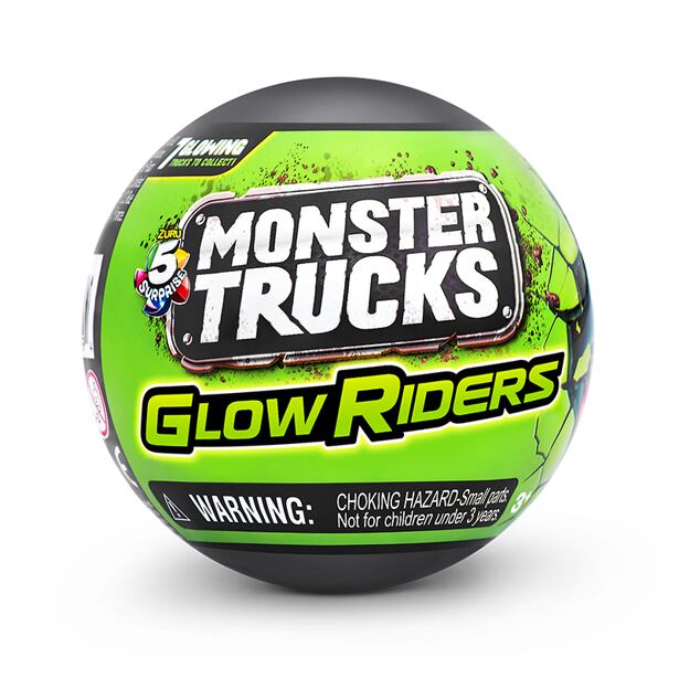 ZURU 5 Surprise: Monster Trucks - Glow Riders