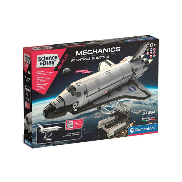 Clementoni Science & Play Mechanická laborař Raketoplán NASA
