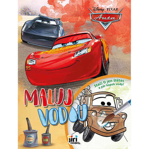 Jiri Models Maluj vodou A4 Auta