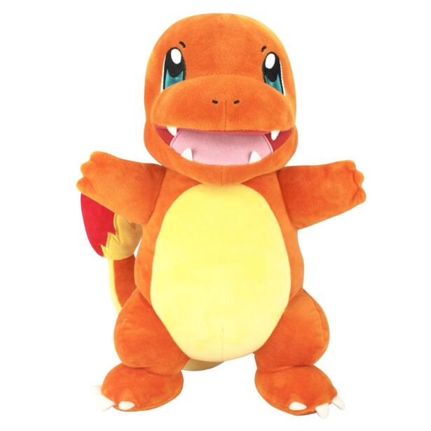 Orbico Pokémon Charmander šlehající plamen - interaktivní plyš NEW