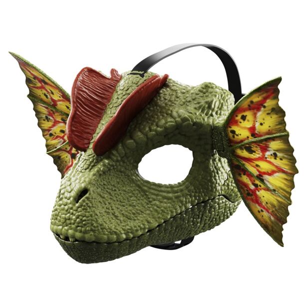 Jurassic World Diplophosaurus maska na obličej se zvuky
