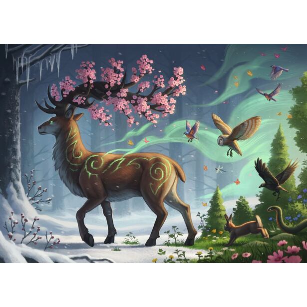 Ravensburger Jarní jelen 1000 dílků