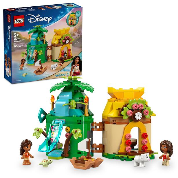 LEGO® Disney Princess 43260 Vaiana a zábava na ostrově
