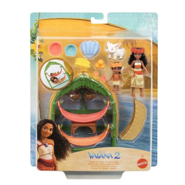 Mattel VAIANA Malá panenka Vaiana a sestra ve vaničce