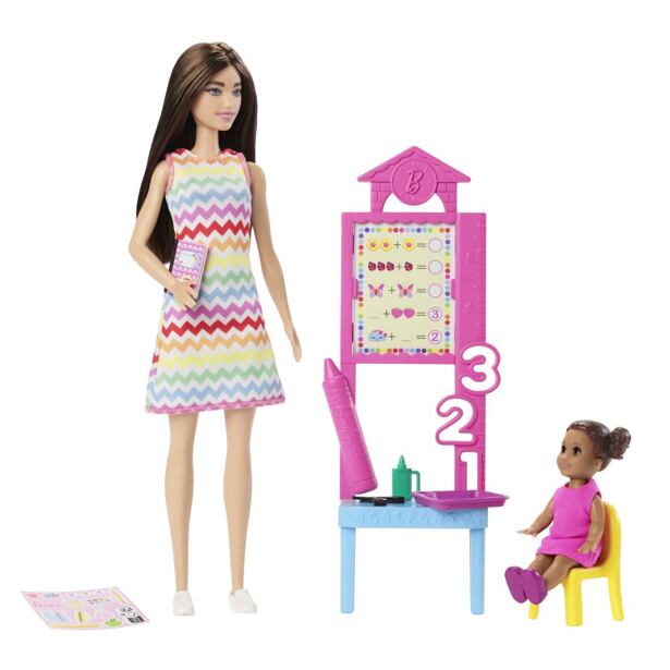 Mattel Barbie HERNÍ SET POVOLÁNÍ - UČITELKA