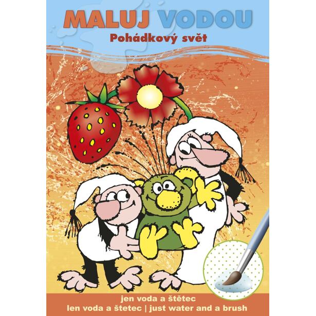 Akim Maluj vodou A5 - Pohádkový svět Z.Smetany