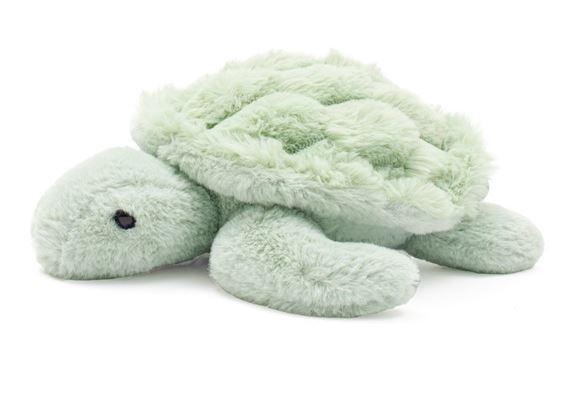 Plyšová hračka želvička Baby Mix 26cm, zelený