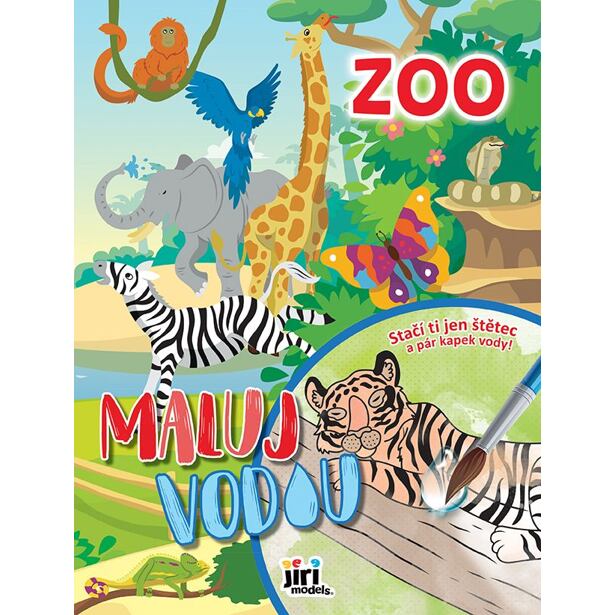 Jiri Models Maluj vodou A4 Zoo