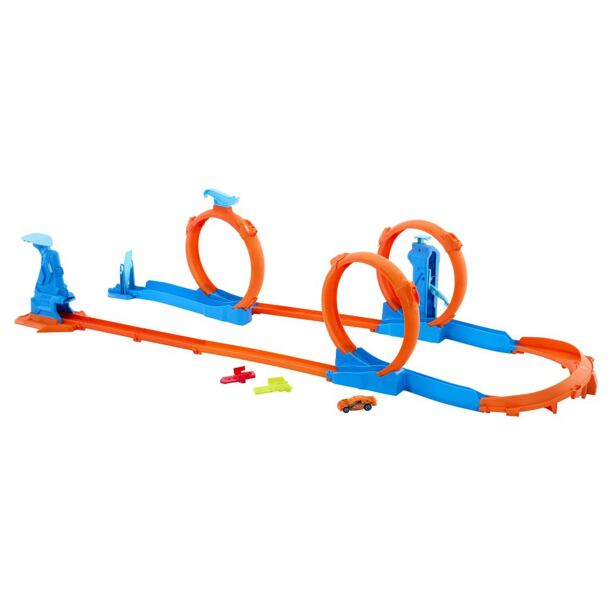 Hot Wheels Track Creator dráha Trojitá smyčka