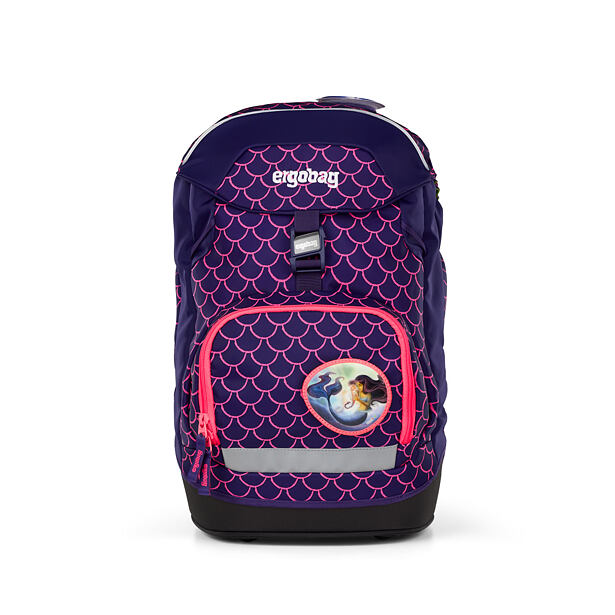 ERGOBAG Školní batoh  prime Fluo růžový