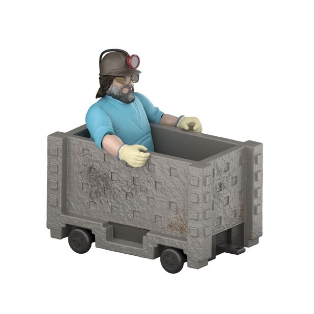 Mattel Minecraft Filmový  Steve a vozík