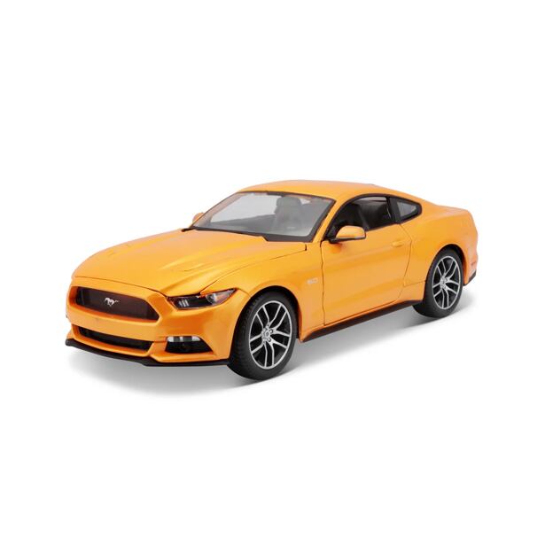 Maisto 2015 Ford Mustang GT, metal oranžová, 1:18