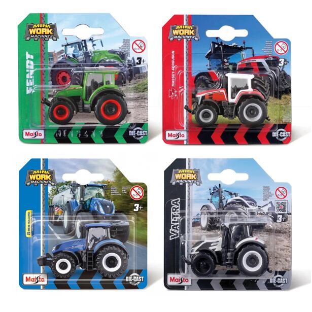Maisto Traktor mini pracovní stroj, více druhů