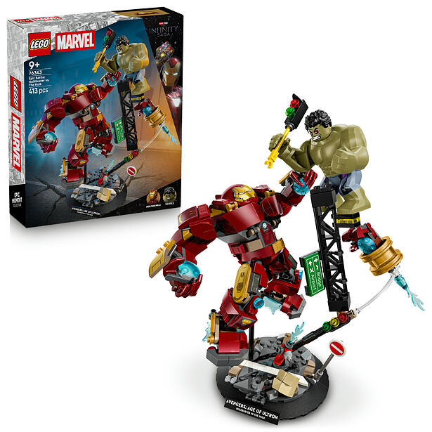LEGO® | Marvel 76343 Epický souboj: Hulkbuster vs. Hulk