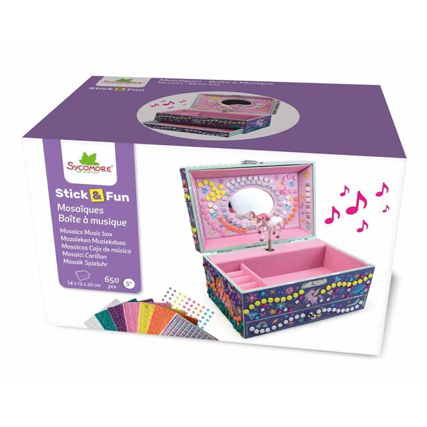Sycomore Stick & Fun Mozaika - 3D hrací skříňka
