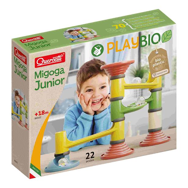 Quercetti PlayBio - Migoga Junior - velká kuličková dráha
