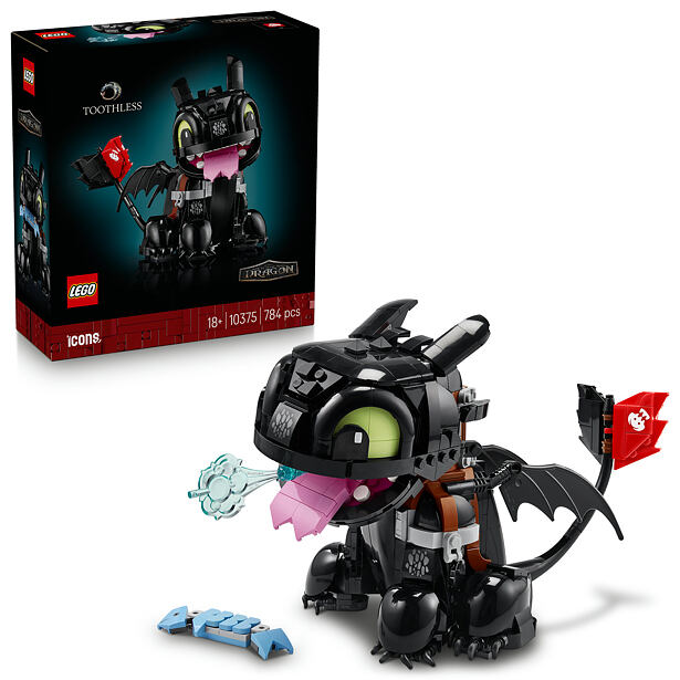 LEGO® Icons™10375 Jak vycvičit draka: Bezzubka