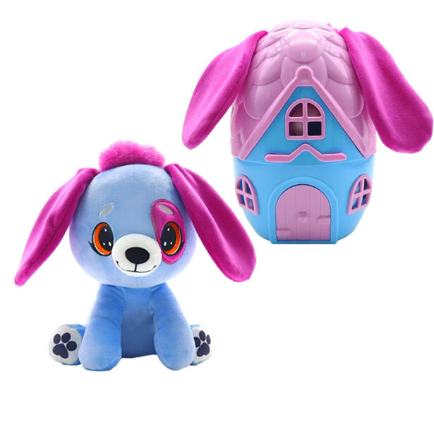 M95018 - STEPPOS PupaDorables Zvířátko v domečku - Berry Wiggies - modré
