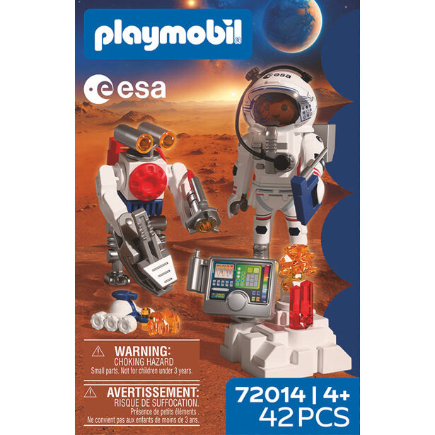 Playmobil ESA: Astronaut s robotem