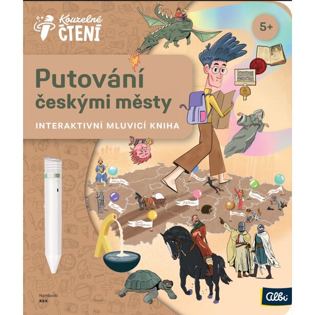 Albi Kouzelné čtení Kniha Putování českými městy