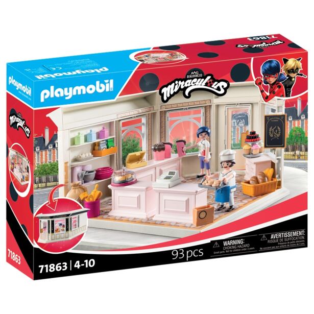 Playmobil Kouzelná Beruška a Černý kocour: Francouzská pekárna