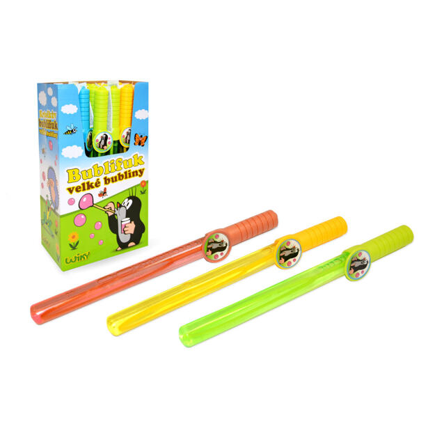 Wiky Bublifuk tyč Krtek 120 ml, více druhů