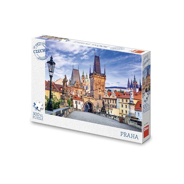 Dino Malostranská mostecká věž Puzzle 300 XL dílků TRAVEL