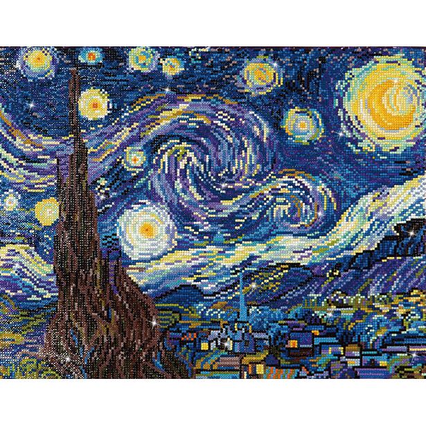 DIAMOND DOTZ Hvězdná noc (Van Gogh)